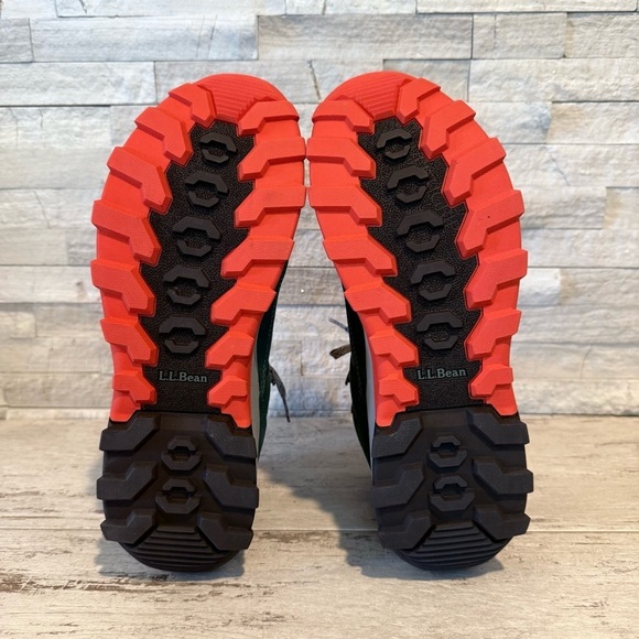 Men's Hiking L.L.Bean Access Hiking Boots Mid Waterproof Size 10 Green TEK 2.5 - Picture 9 of 11